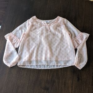 Girls Peasant Top